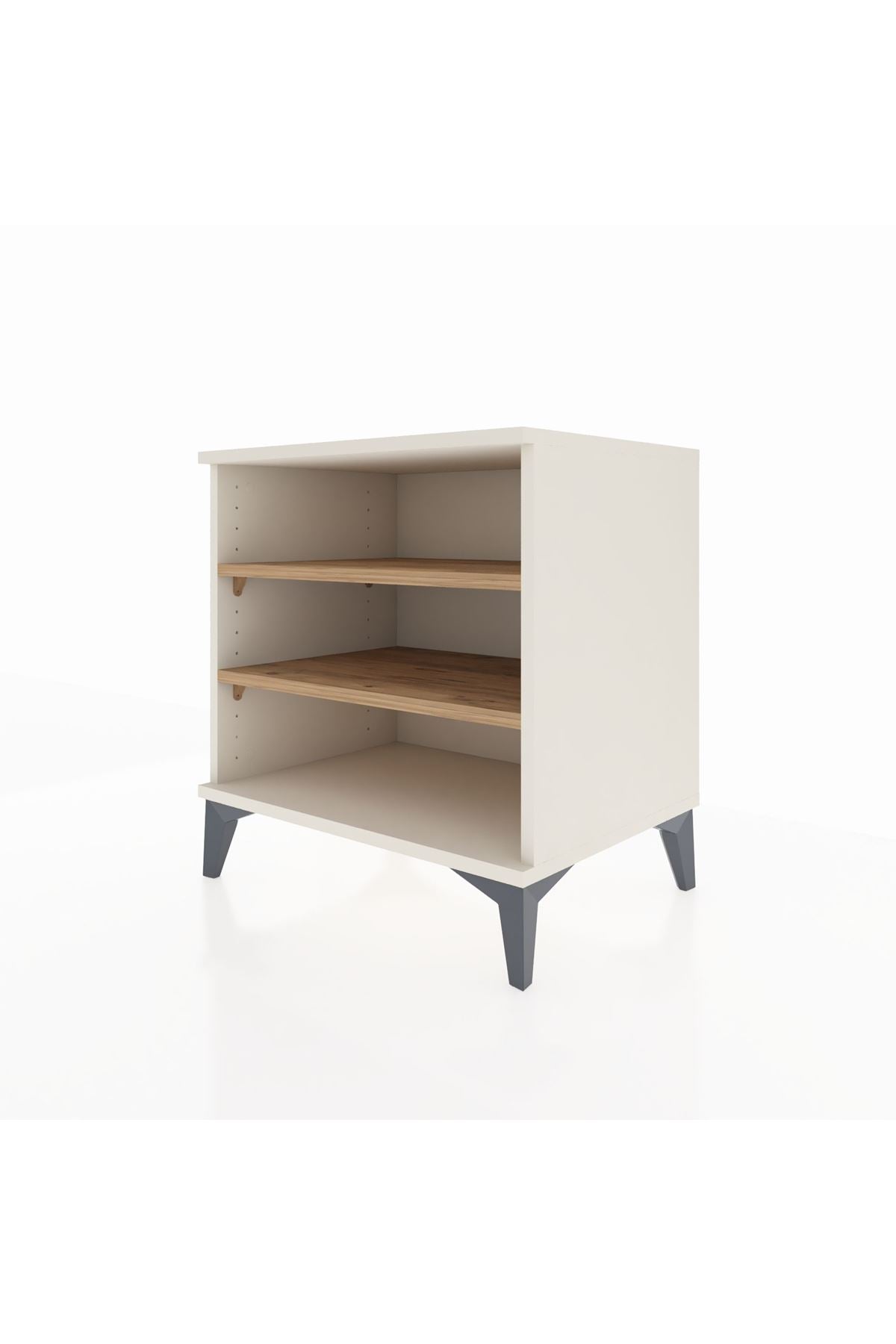 Hyperion Komodin 2 Raflı 60x44x64 Aytaşı-Çam