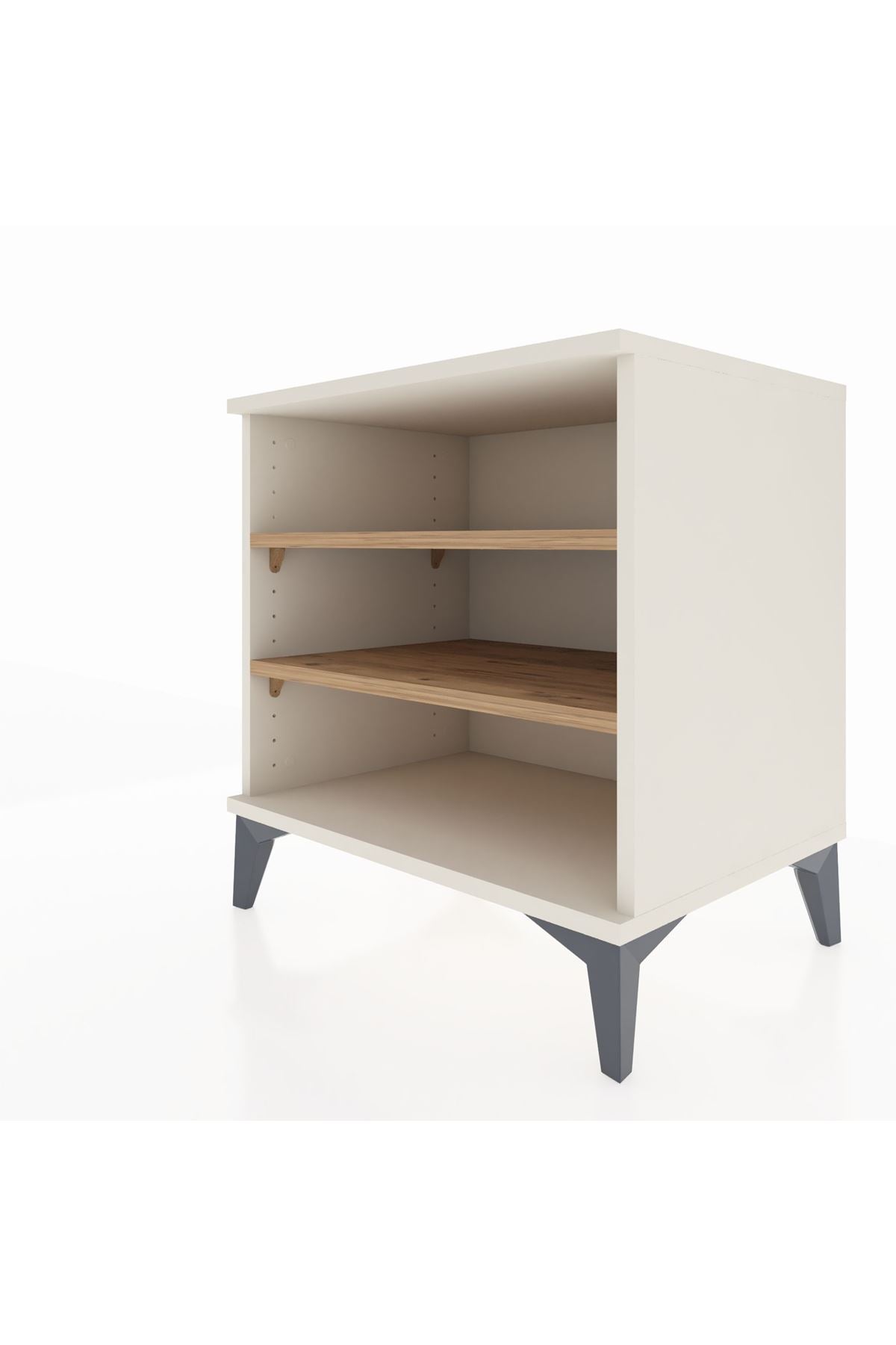 Hyperion Komodin 2 Raflı 60x44x64 Aytaşı-Çam