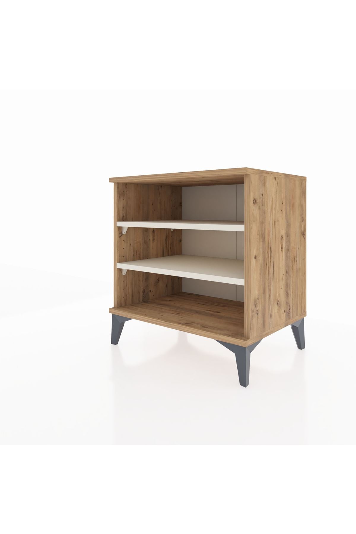 Hyperion Komodin 2 Raflı 60x44x64 Çam-Aytaşı