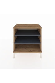 Hyperion Komodin 2 Raflı 60x44x64 Çam-Antrasit