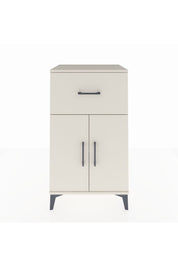 Hyperion Komodin Tek Raflı Tek Çekmeceli 2 Kapaklı 60x44x106 Aytaşı-Aytaşı