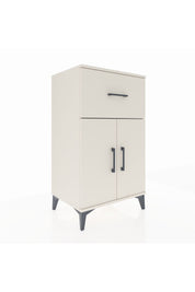 Hyperion Komodin Tek Raflı Tek Çekmeceli 2 Kapaklı 60x44x106 Aytaşı-Aytaşı