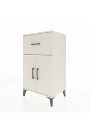 Hyperion Komodin Tek Raflı Tek Çekmeceli 2 Kapaklı 60x44x106 Aytaşı-Aytaşı