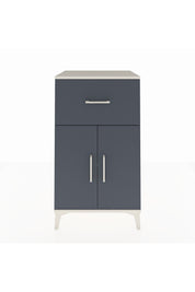 Hyperion Komodin Tek Raflı Tek Çekmeceli 2 Kapaklı 60x44x106 Aytaşı-Antrasit