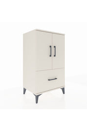 Hyperion Komodin 2 Raflı Tek Çekmeceli 2 Kapaklı 60x44x106 Aytaşı-Aytaşı