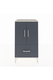 Hyperion Komodin 2 Raflı Tek Çekmeceli 2 Kapaklı 60x44x106 Aytaşı-Antrasit