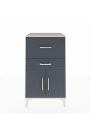 Hyperion Komodin Tek Raflı 2 Çekmeceli 2 Kapaklı 60x44x106 Aytaşı-Antrasit