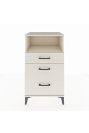 Hyperion Komodin Tek Raflı 3 Çekmeceli 60x44x106 Aytaşı-Aytaşı