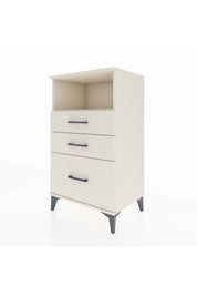 Hyperion Komodin Tek Raflı 3 Çekmeceli 60x44x106 Aytaşı-Aytaşı