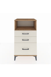 Hyperion Komodin Tek Raflı 3 Çekmeceli 60x44x106 Çam-Aytaşı