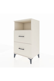 Hyperion Komodin Tek Raflı 2 Çekmeceli 60x44x106 Aytaşı-Aytaşı