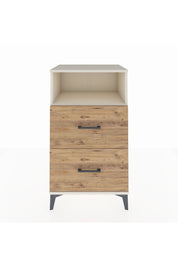 Hyperion Komodin Tek Raflı 2 Çekmeceli 60x44x106 Aytaşı-Çam