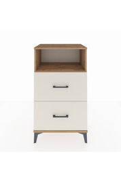 Hyperion Komodin Tek Raflı 2 Çekmeceli 60x44x106 Çam-Aytaşı