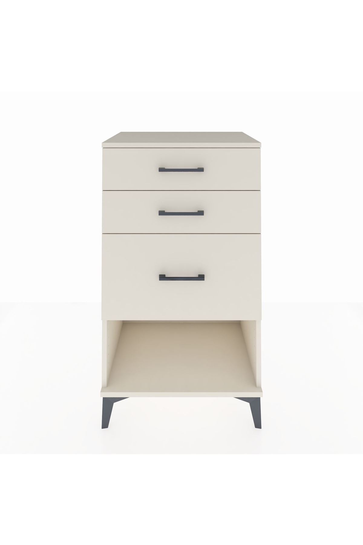 Hyperion Komodin 3 Çekmeceli 60x44x106 Aytaşı-Aytaşı