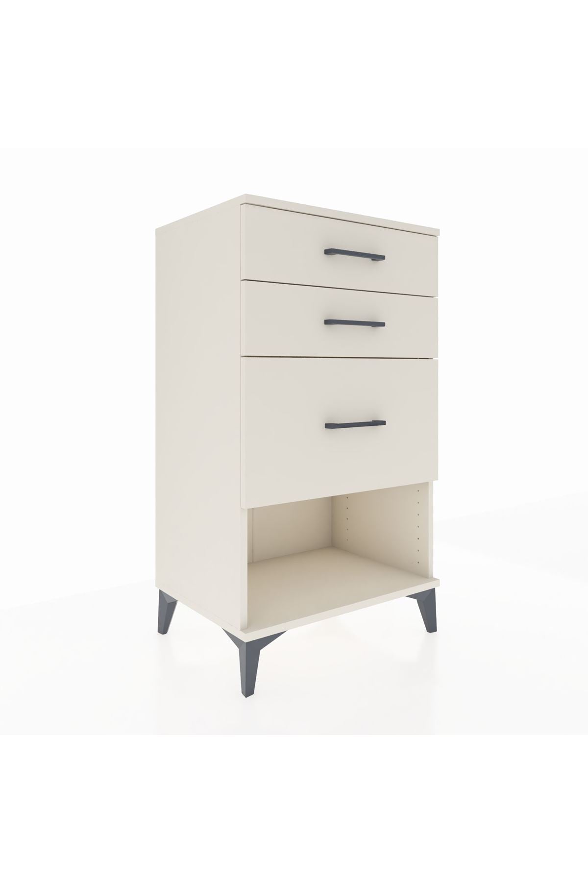 Hyperion Komodin 3 Çekmeceli 60x44x106 Aytaşı-Aytaşı