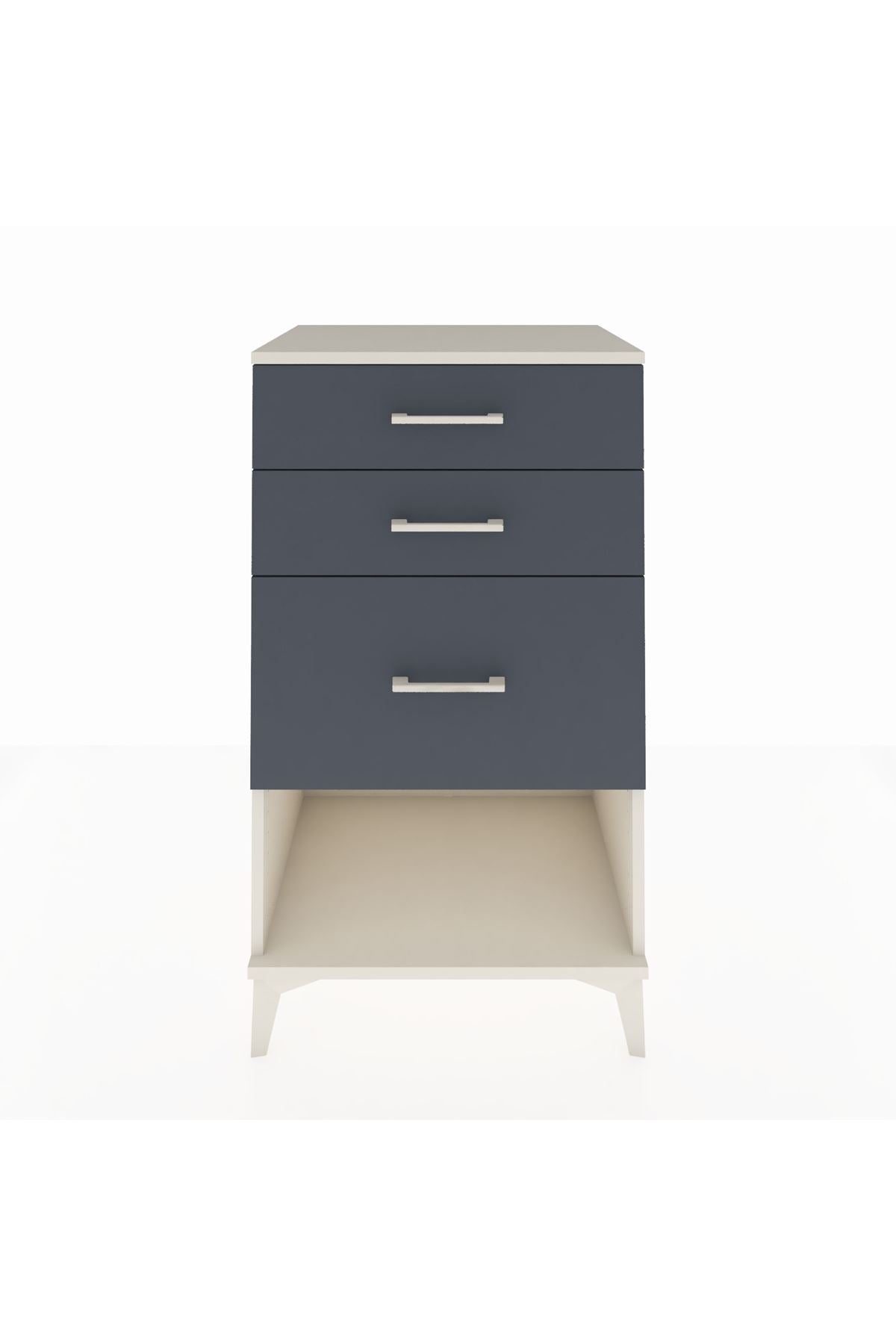 Hyperion Komodin 3 Çekmeceli 60x44x106 Aytaşı-Antrasit