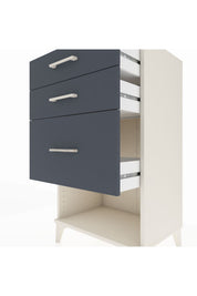 Hyperion Komodin 3 Çekmeceli 60x44x106 Aytaşı-Antrasit