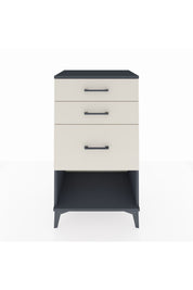 Hyperion Komodin 3 Çekmeceli 60x44x106 Antrasit-Aytaşı