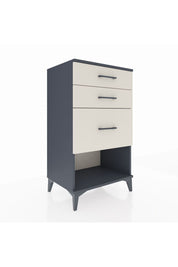 Hyperion Komodin 3 Çekmeceli 60x44x106 Antrasit-Aytaşı