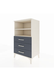 Hyperion Komodin 2 Raflı 3 Çekmeceli 60x44x106 Aytaşı-Antrasit