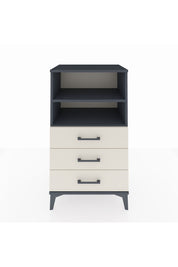 Hyperion Komodin 2 Raflı 3 Çekmeceli 60x44x106 Antrasit-Aytaşı