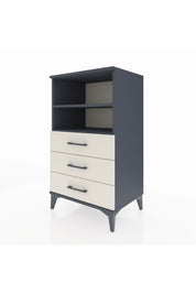 Hyperion Komodin 2 Raflı 3 Çekmeceli 60x44x106 Antrasit-Aytaşı