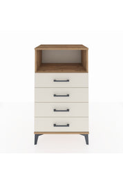 Hyperion Komodin Tek Raflı 4 Çekmeceli 60x44x106 Çam-Aytaşı