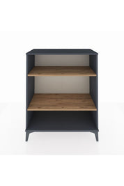 Hyperion Şifonyer 2 Raflı 88x44x106 Antrasit-Çam