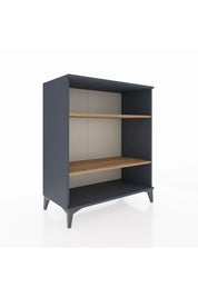 Hyperion Şifonyer 2 Raflı 88x44x106 Antrasit-Çam