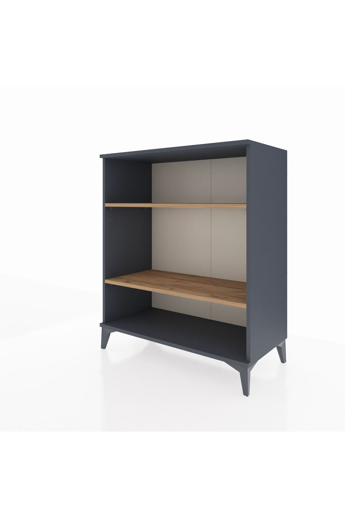 Hyperion Şifonyer 2 Raflı 88x44x106 Antrasit-Çam