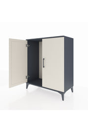 Hyperion Şifonyer 2 Kapaklı 88x44x106 Antrasit-Aytaşı