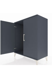 Hyperion Şifonyer 2 Kapaklı 88x44x106 Antrasit-Antrasit