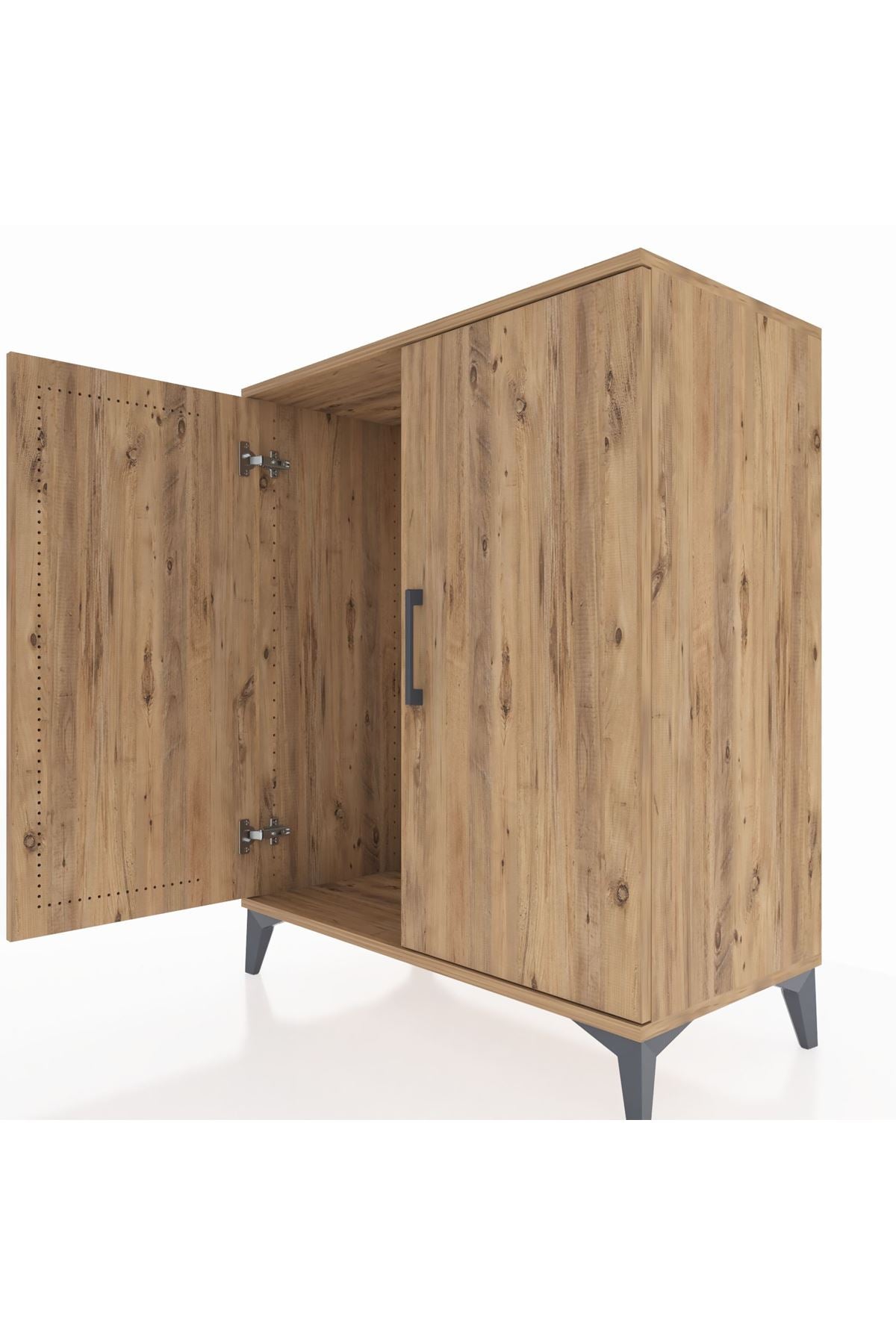 Hyperion Şifonyer 2 Kapaklı 88x44x106 Çam-Çam
