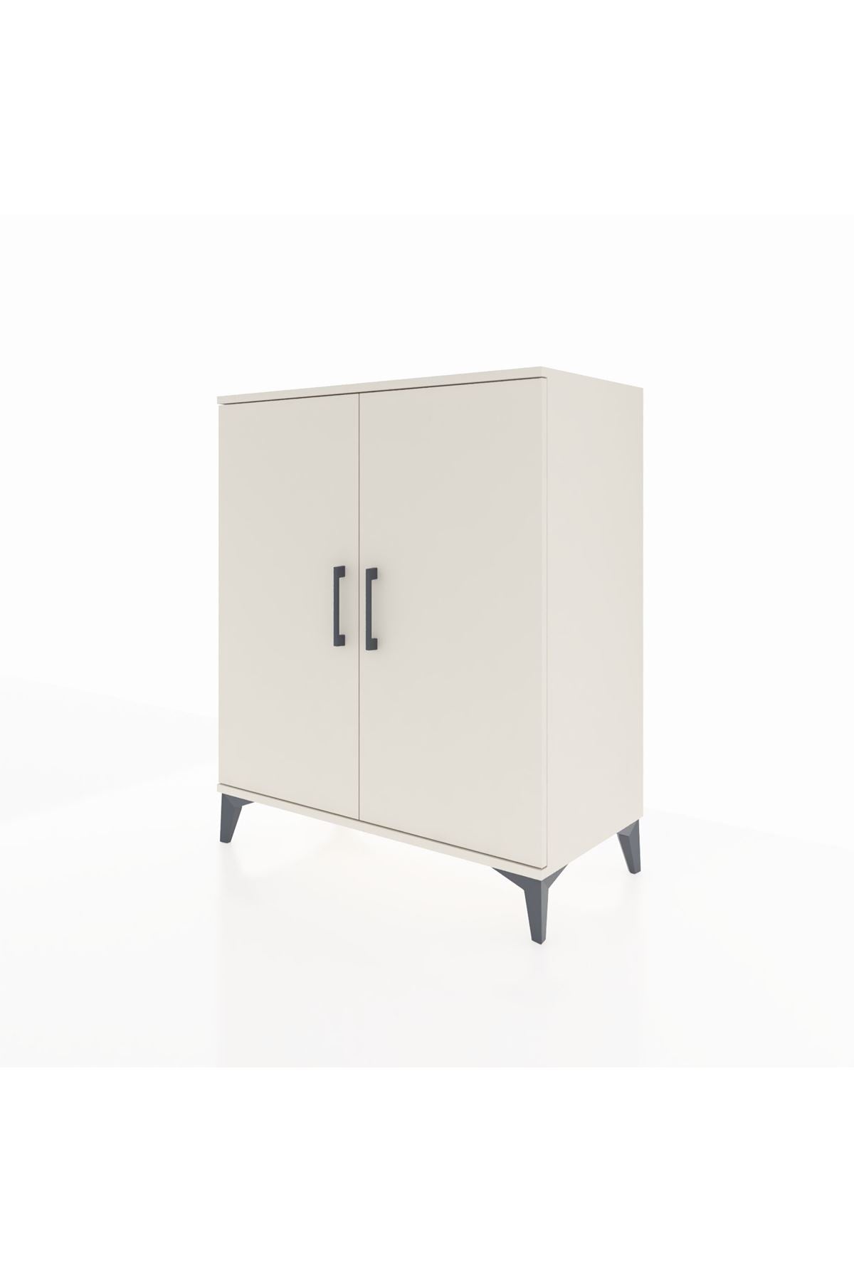 Hyperion Şifonyer 2 Raflı 2 Kapaklı 88x44x106 Aytaşı-Aytaşı