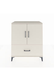 Hyperion Şifonyer 2 Raflı Tek Çekmeceli 2 Kapaklı 88x44x106 Aytaşı-Aytaşı