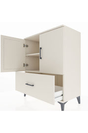 Hyperion Şifonyer 2 Raflı Tek Çekmeceli 2 Kapaklı 88x44x106 Aytaşı-Aytaşı