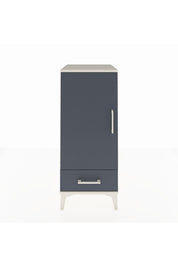 Hyperion Komodin 2 Raflı Tek Çekmeceli Tek Kapaklı 44x44x106 Aytaşı-Antrasit