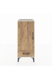 Hyperion Komodin 2 Raflı Tek Çekmeceli Tek Kapaklı 44x44x106 Aytaşı-Çam