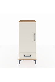 Hyperion Komodin 2 Raflı Tek Çekmeceli Tek Kapaklı 44x44x106 Çam-Aytaşı