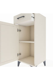 Hyperion Komodin Tek Raflı Tek Çekmeceli Tek Kapaklı 44x44x106 Aytaşı-Aytaşı