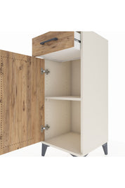 Hyperion Komodin Tek Raflı Tek Çekmeceli Tek Kapaklı 44x44x106 Aytaşı-Çam