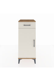 Hyperion Komodin Tek Raflı Tek Çekmeceli Tek Kapaklı 44x44x106 Çam-Aytaşı