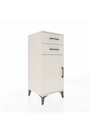 Hyperion Komodin Tek Raflı 2 Çekmeceli Tek Kapaklı 44x44x106 Aytaşı-Aytaşı