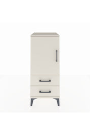 Hyperion Komodin 2 Raflı 2 Çekmeceli Tek Kapaklı 44x44x106 Aytaşı-Aytaşı