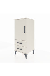 Hyperion Komodin 2 Raflı 2 Çekmeceli Tek Kapaklı 44x44x106 Aytaşı-Aytaşı