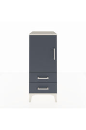 Hyperion Komodin 2 Raflı 2 Çekmeceli Tek Kapaklı 44x44x106 Aytaşı-Antrasit