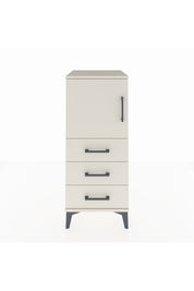 Hyperion Komodin 2 Raflı 3 Çekmeceli Tek Kapaklı 44x44x106 Aytaşı-Aytaşı