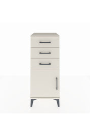 Hyperion Komodin Tek Raflı 3 Çekmeceli Tek Kapaklı 44x44x106 Aytaşı-Aytaşı