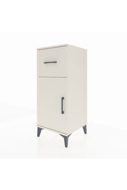 Hyperion Komodin Tek Raflı Tek Çekmeceli Tek Kapaklı 44x44x106 Aytaşı-Aytaşı