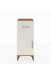 Hyperion Komodin Tek Raflı Tek Çekmeceli Tek Kapaklı 44x44x106 Çam-Aytaşı